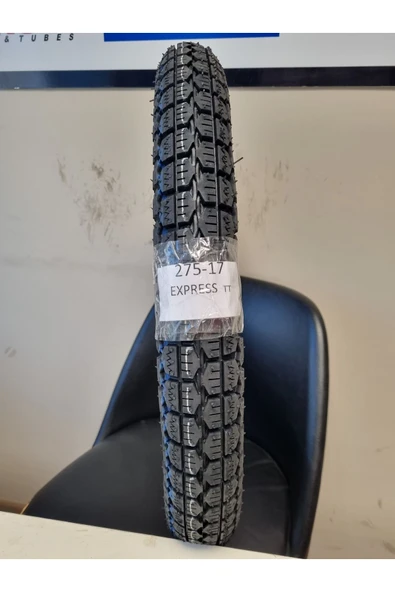TDT TYRES TDT TYRES275-17 TT EXPRES (TUBETYPE - İÇ LASTİKLİ TİP) MOTOSİKLET LASTİĞİ