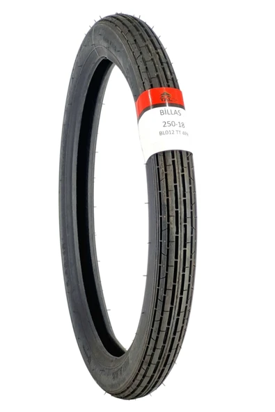 Billas Motosiklet lastiği 250-18 TT (TUBETYPE - İÇ LASTİKLİ TİP) - 1