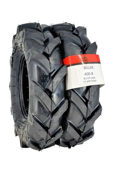 Billas ÇAPA LASTİĞİ 400-8 TT 4KAT TAKIM 2'Lİ ürün görseli