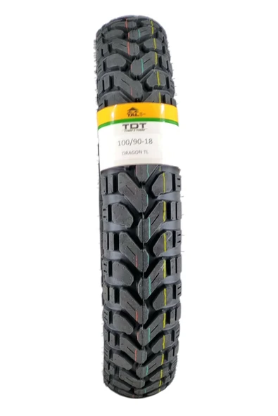 TDT TYRES 100/90-18 TL (TUBELESS - DUBLEKS) MOTOSİKLET LASTİĞİ - Resim 2