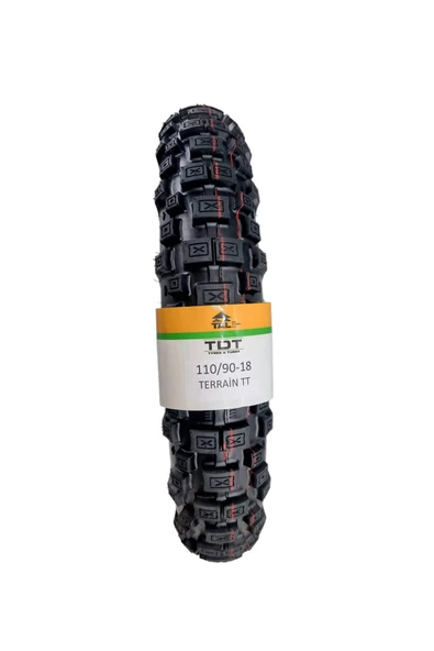 TDT TYRES 110/90-18 TT (TUBETYPE/ İÇ LASTİKLİ TİP) MOTORSİKLET LASTİĞİ ürün görseli 1