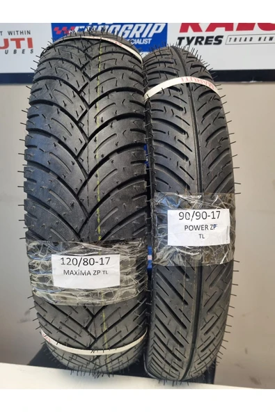 MARUTİ TYRES Rks Titanic 150  Uyumlu ÖN VE ARKA LASTİK TAKIMI 90/90-17 , 120/80-17 MAXİMA ZP ürün görseli