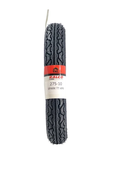 RALCO TYRES 275-10 SPARK TT İÇ LASTİKLİ TİP  MOTOSİKLET LASTİĞİ ürün görseli