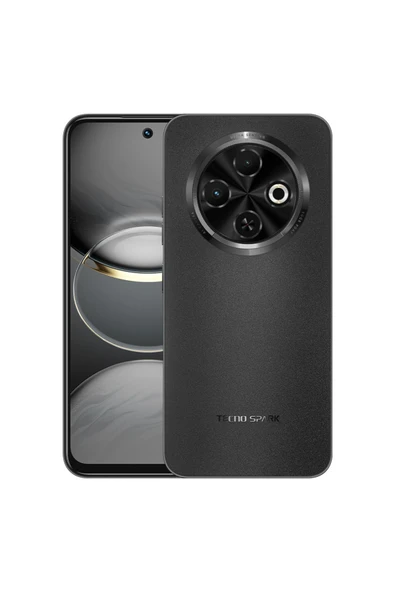 TECNO Spark 30C 4/128 Siyah (TECNO Türkiye Garantili)