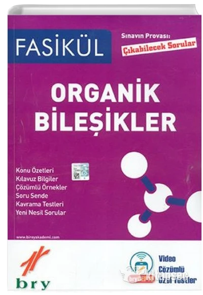 Birey Yayınları Kimya Organik Bileşikler