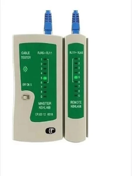 KABLO TEST CİHAZI CAT 6 S-link SL-468 RJ-11 RJ-45