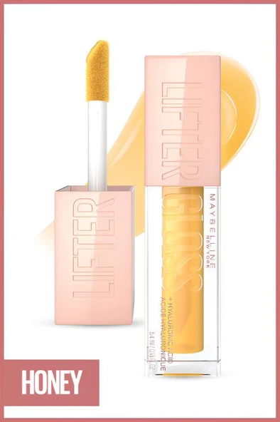 Maybelline New York Lifter Gloss Honey’d Nemlendirici Dudak Parlatıcısı - 26 Honey - 2