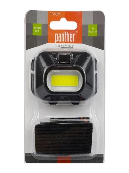 PANTHER PT-5019 PİLLİ KAFA LAMBASI