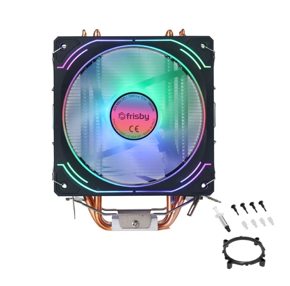 Frisby FCL-F1336C Intel 1366-115X-1200-1700-AMD Am2-Am2+-Am3-Am4-Am5 Cpu Fanı - 3