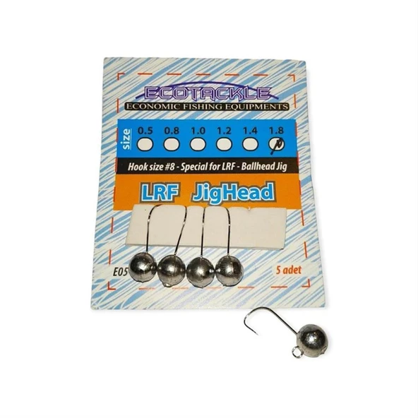 Ecotackle Lrf Jig Head 5'li