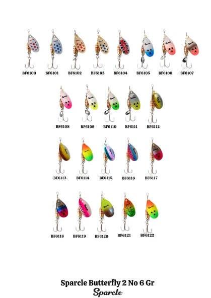 SPARCLE BUTTERFLY 2 NO 6GR ürün görseli 1