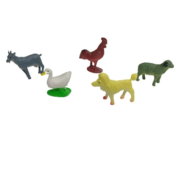 Farm Animals Çiftlik Hayvanları Seti 12 Parça - Köpek - 4
