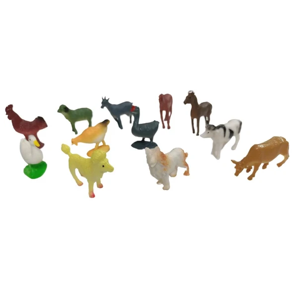 Farm Animals Çiftlik Hayvanları Seti 12 Parça - Köpek - 6