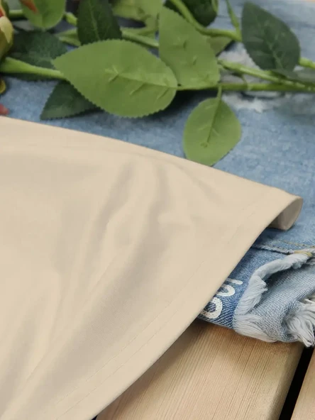 Unisex Üç Kalpli Tasarım Basklı Tshirt - Resim 3