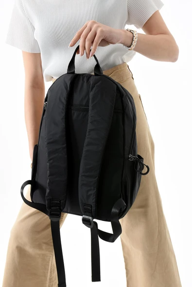 571 collections Orta Boy Sırt Çantası Ultra Hafif Çok Cepli Siyah (Model:571-13-9B) - Resim 2