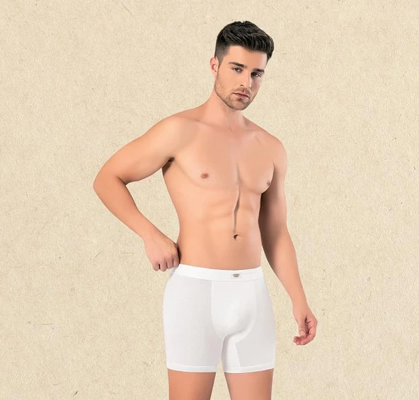 Omera Organik Kumaş Erkek Likralı Boxer 2010 - 5