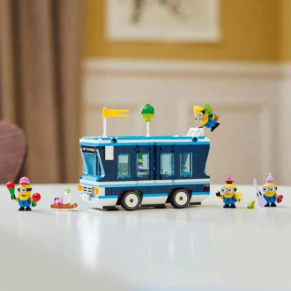 LEGO 75581 Despicable Me 4 Minyonların Müzikli Parti Otobüsü 75581 - 10