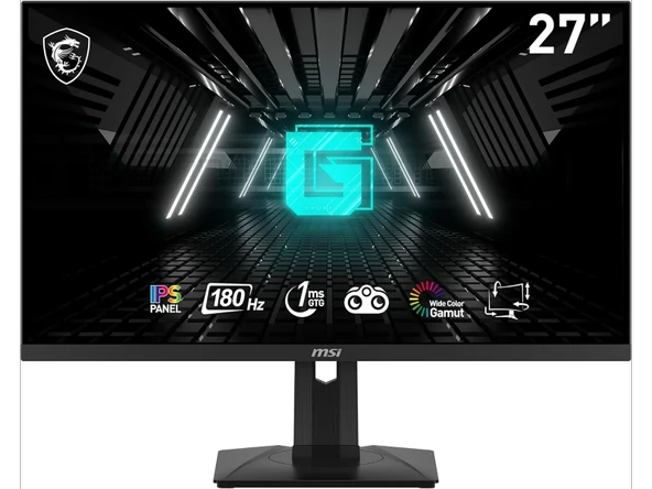 MSI G274PF FHD FLAT RAPID IPS 180HZ 1MS 27'' G-SYNC COMPATIBLE PIVOT GAMING MONITOR