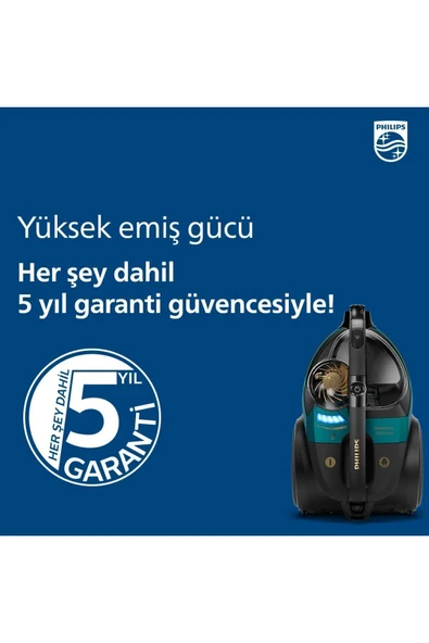 Philips Marathon Ultimate XB9185/07 899 W Toz Torbasız Süpürge - Resim 3