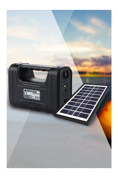 AERON Solar Şarjlı Aydınlatma Sistemi