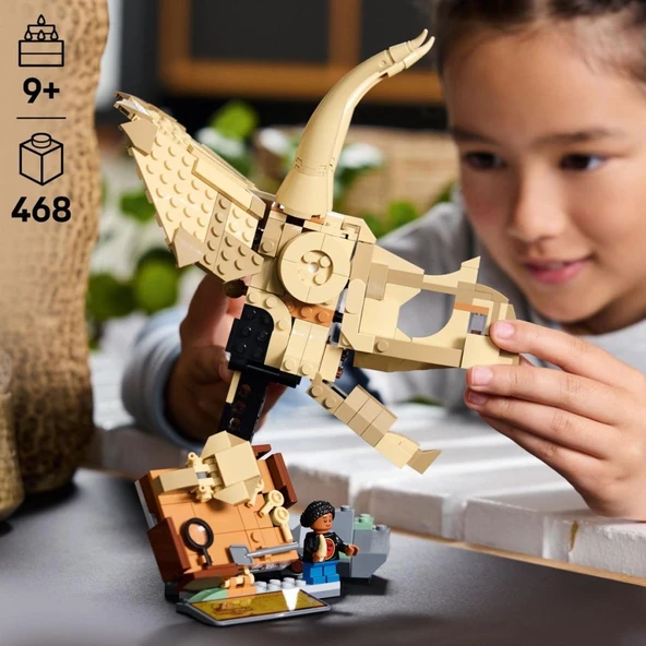 LEGO 76969 Jurassic World Dinozor Fosilleri: Triceratops Kafatası - Resim 5