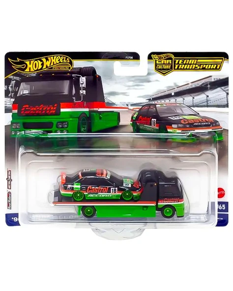 Hot Wheels Car Culture Team Transport 96 Honda Accord Fleet Street HRV46