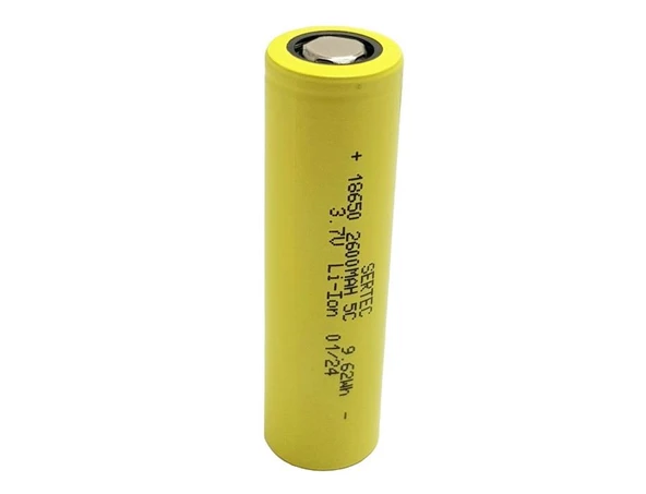 Sertec 18650 3.7V 2600 Mah 5C Li-Ion Şarjlı Pil-1 Adet - 2