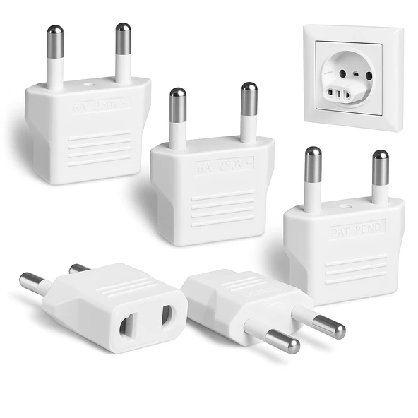 Amerikan Tipi Priz Dönüştürücü Fiş Çevirici Adaptörü Aparatı 2 adet