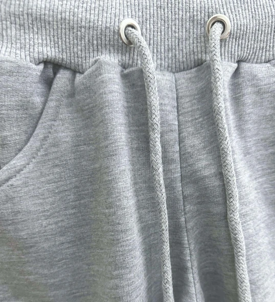 Triliya Pamuklu Unisex Çocuk Kapri Takımı (Cepli & Kordonlu, 3-12 Yaş) TRL-28 - 8