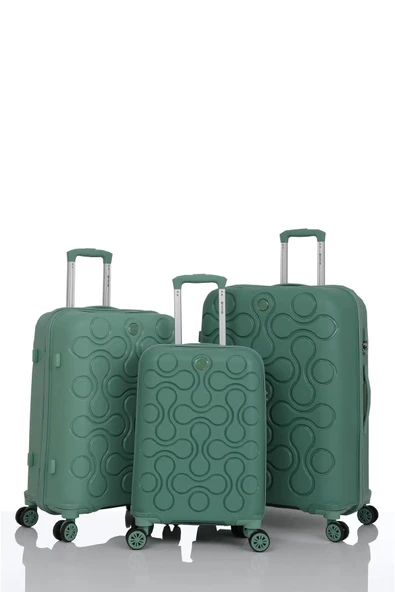 MÇS 376 POLİPROPİLEN 3 LÜ SET VALİZ - 3