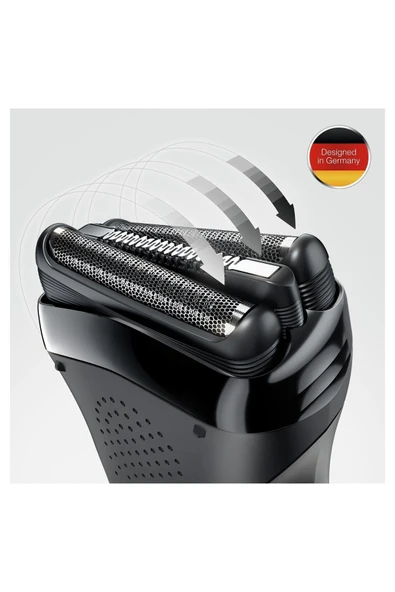 Braun Series 3 21b Tıraş Makinesi Yedek Başlığı - Siyah - 8