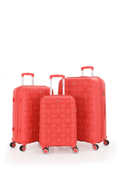 MÇS 376 POLİPROPİLEN 3 LÜ SET VALİZ - 4