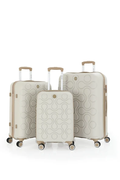 MÇS 376 POLİPROPİLEN 3 LÜ SET VALİZ - 6