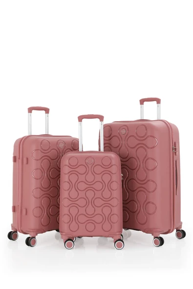 MÇS 376 POLİPROPİLEN 3 LÜ SET VALİZ - 5