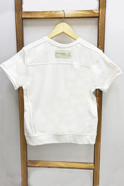 ERKEK ÇOCUK ŞORTLU TAKIM KOLYE HEDİYELİ OVERSİZE KALIP KABARTMA BASKILI E32 - 10