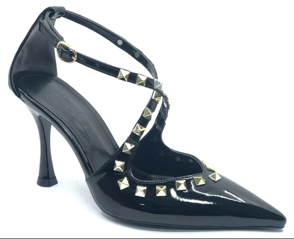 Feles Zımba Detaylı Kadın Topuklu Ayakkabı ürün görseli