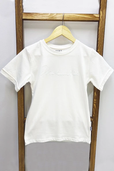 ERKEK ÇOCUK ŞORTLU TAKIM KOLYE HEDİYELİ OVERSİZE KALIP KABARTMA BASKILI E32 - 3