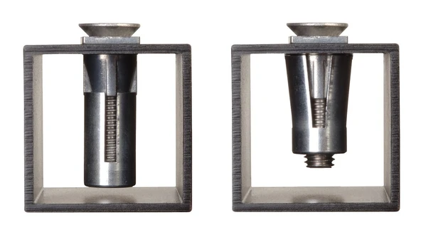 Locinox Yüksek çekme direncine sahip paslanmaz çelik sabitleme cıvatası. - 2