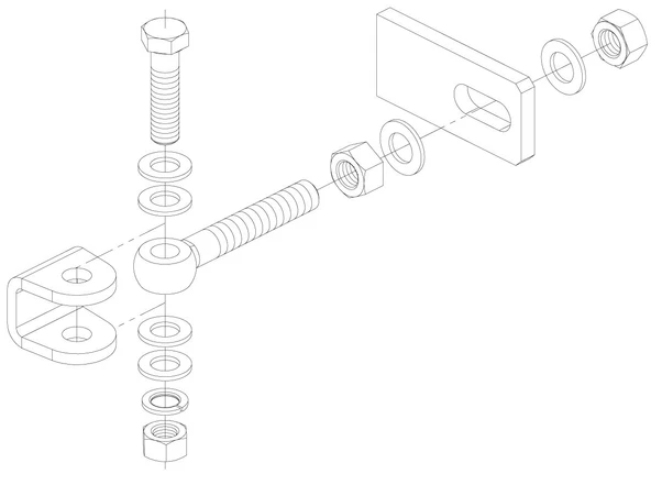 Locinox 3 yönlü ayarlanabilir 180° menteşe - 2