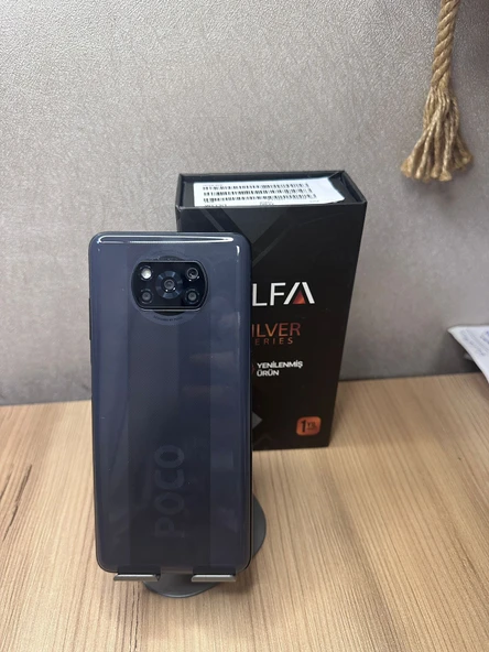 POCO X3 NFC 128GB SİYAH KUTULU FATURALI GARANTİLİDİR