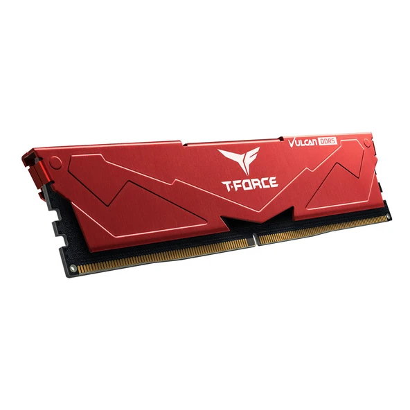 Team T-Force Vulcan Red 32GB 2x16 6000MHz DDR5 CL38 Ram FLRD532G6000HC38JDC01