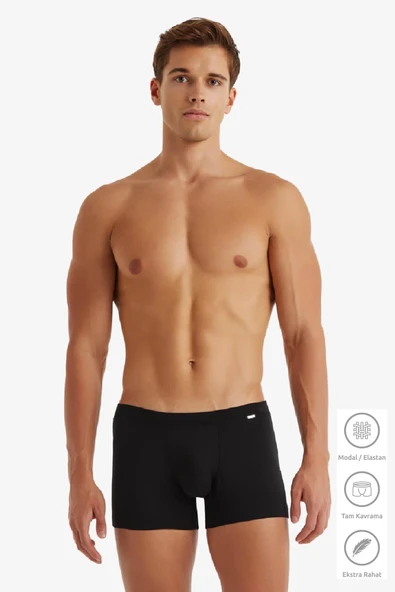 Blackspade 9310 Erkek 3'lü Ekonomik Paket %94 Modal Silver Boxer - Resim 2