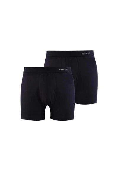 Blackspade 9626 Loose Fit Erkek 2'li Paket %100 Pamuk Rahat Kesim Boxer - 12