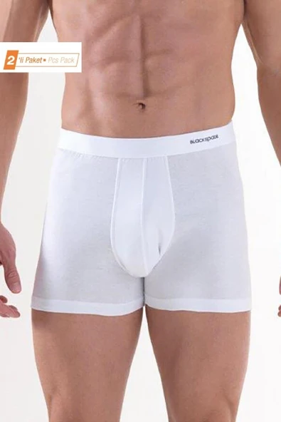 Blackspade 9626 Loose Fit Erkek 2'li Paket %100 Pamuk Rahat Kesim Boxer