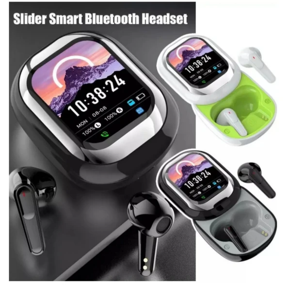 Ozmik SE-ONE Akıllı LED Ekran Renkli Dokunmatik Ekran Kablosuz Bluetooth Kulaklık - 5