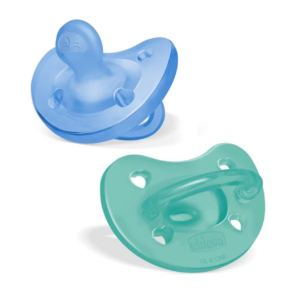 Chicco PhysioForma Soft 2'li Silikon Emzik 6-16 Ay Erkek - 5