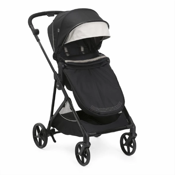 Chicco Seety Çift Yönlü Bebek Arabası - Etna Black - 2