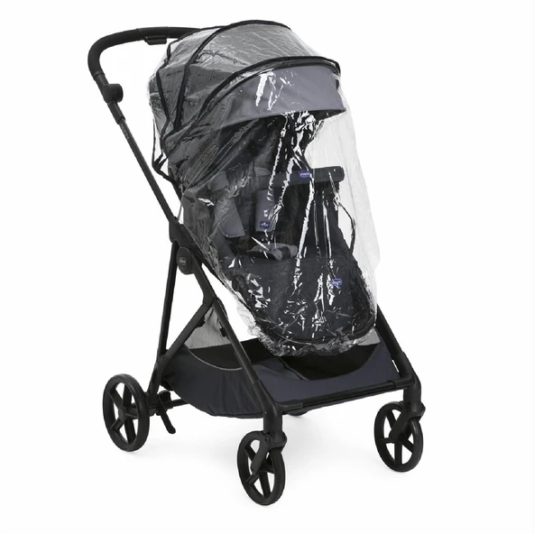 Chicco Seety Çift Yönlü Bebek Arabası - Boston Grey - Resim 6