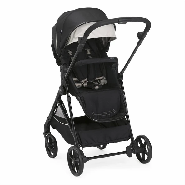 Chicco Seety Çift Yönlü Bebek Arabası - Etna Black - 3
