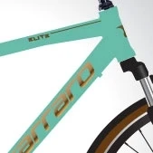 Carraro Elite 804 V Fren 24 Vites 28 Jant Şehir Bisikleti Turkuaz Kahve 52 Kadro - 2